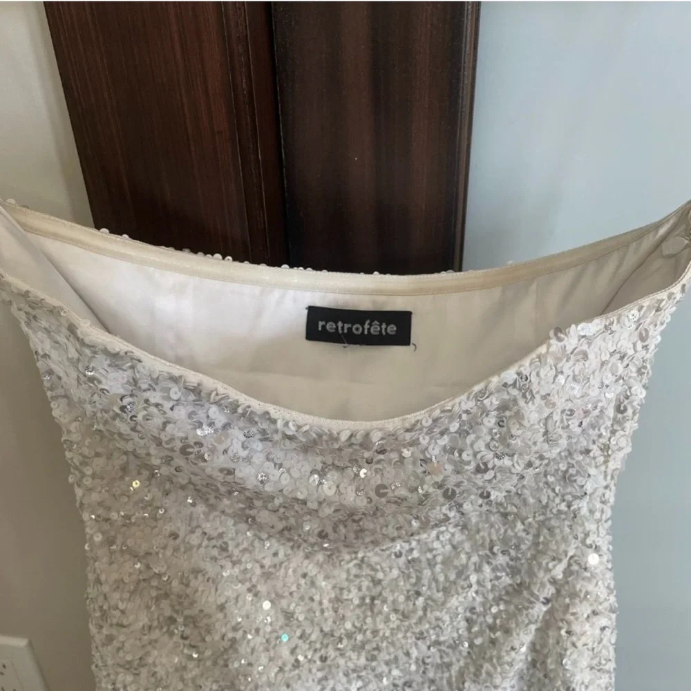 Retrofete Heather Sequin Dress sz M - Picture 5 of 11